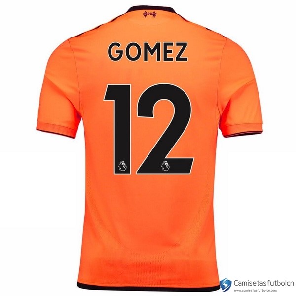 Camiseta Liverpool Tercera equipo Gomez 2017-18